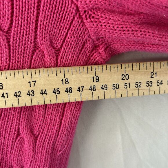 Ralph Lauren Sport 100% Cotton Cable Knit Sweater - Picture 10 of 13